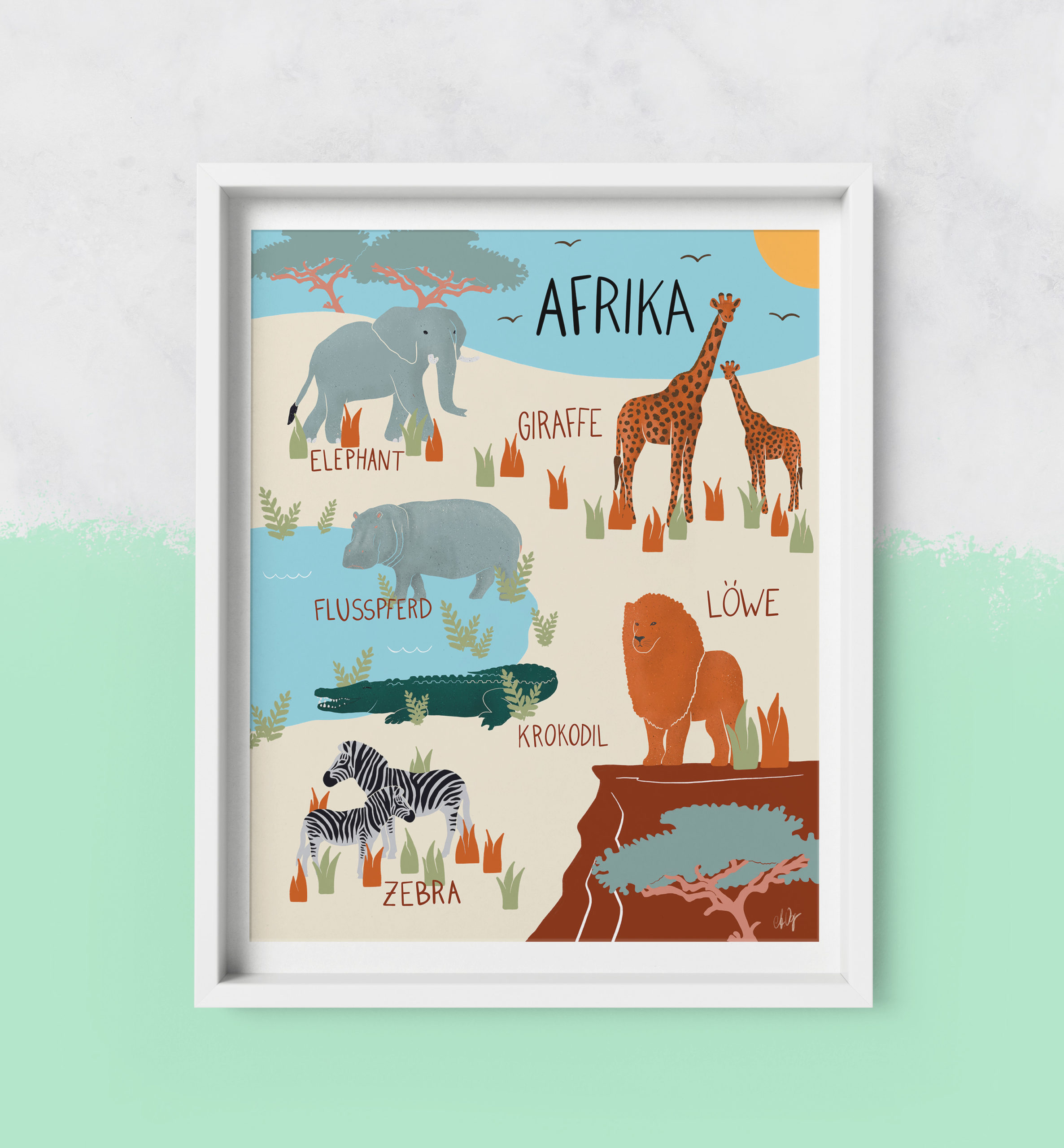 Framed-Art Afrika
