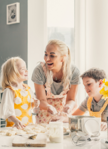 Lugnasadh mit Kindern: Brot backen