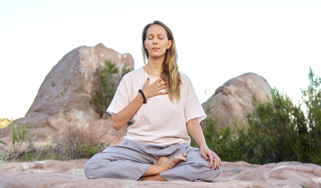 Meditation und Pranayama 