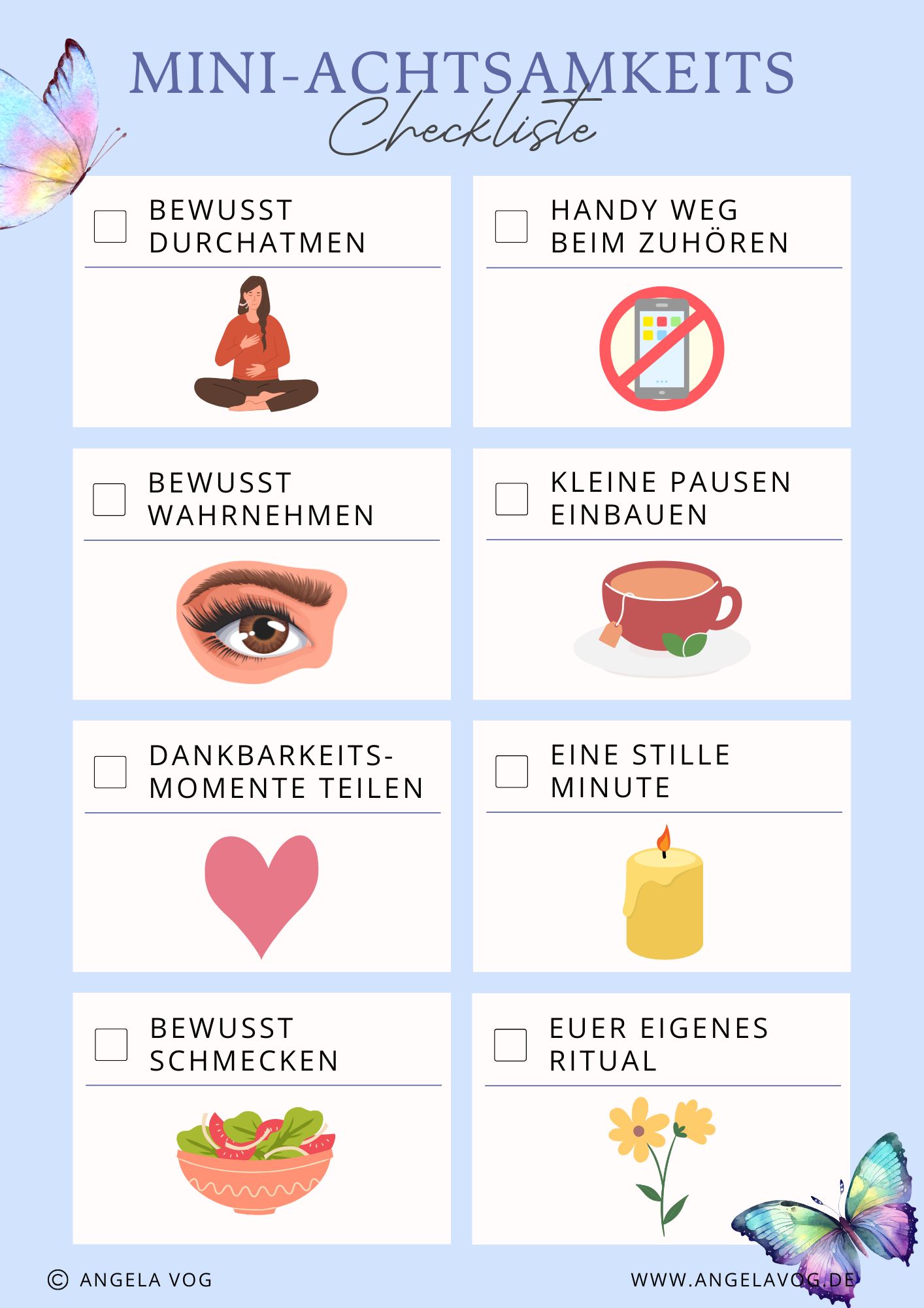 Mini-Achtsamkeits
