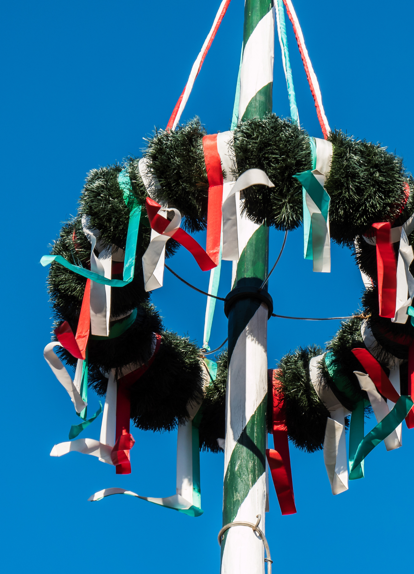Beltane feiern: Maibaum