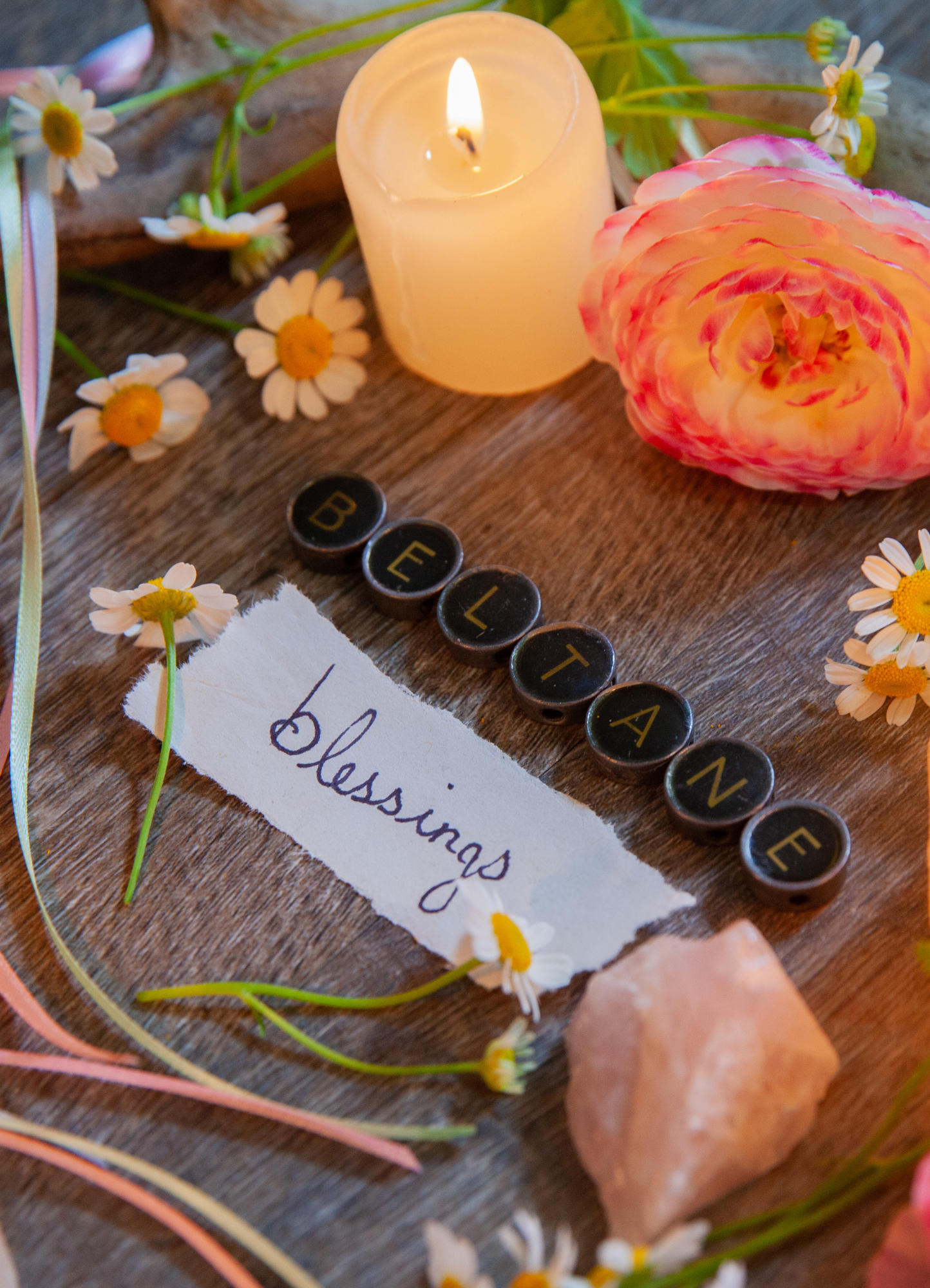 Beltane feiern: Altar