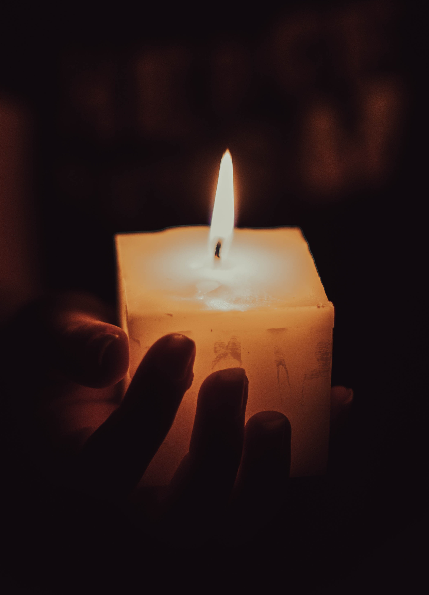 In die Flamme schauen