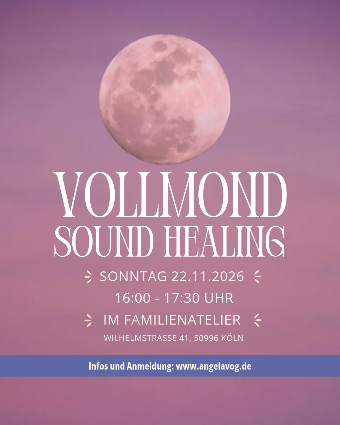 Vollmond Sound Healing Special